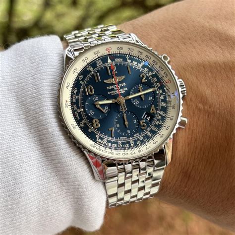 breitling navitimer 01 aurora blue limited edition|Breitling Navitimer 01.